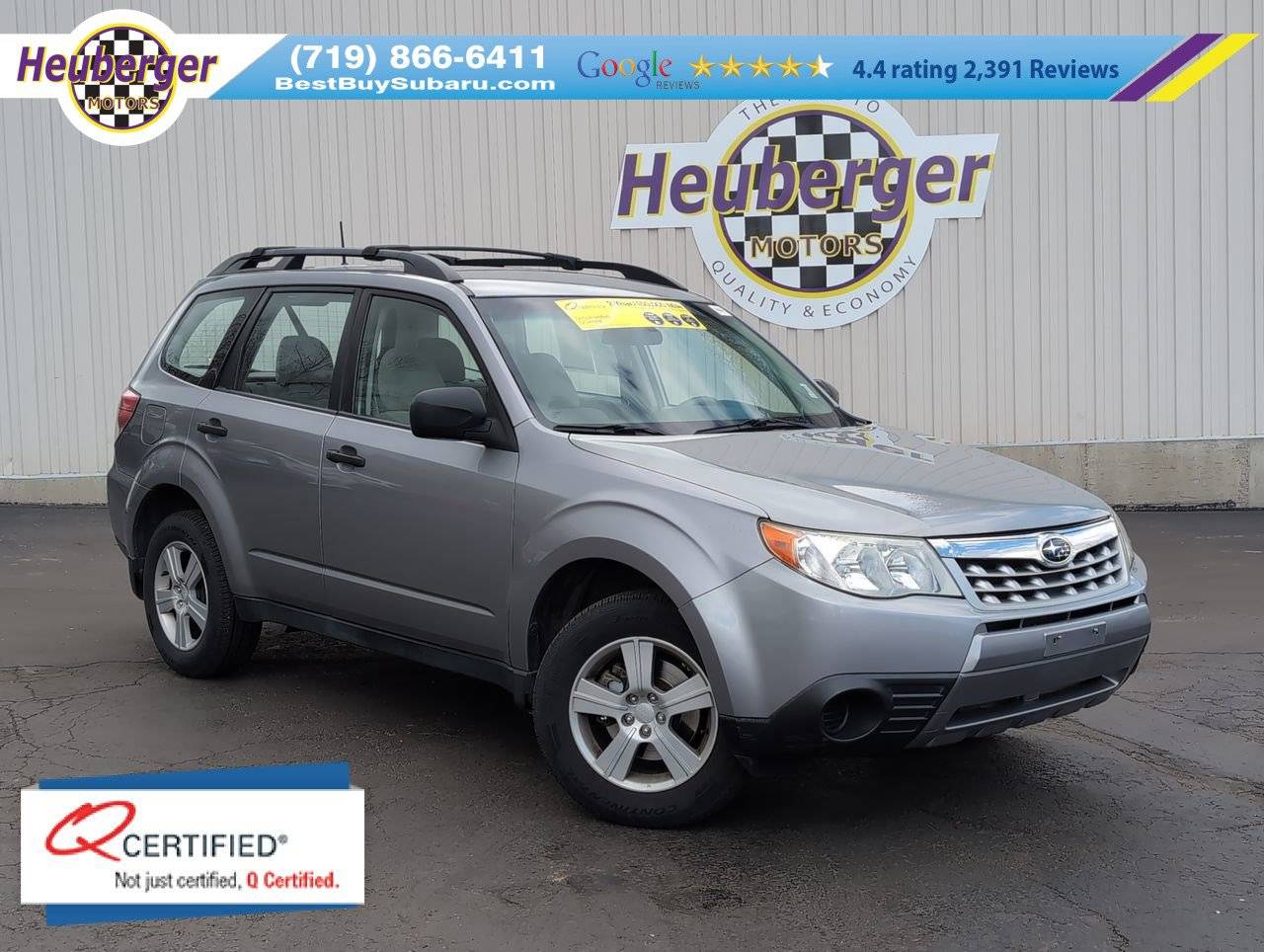 2011 Subaru Forester 2.5X — SUV — 63,196 mi — Colorado Springs, CO