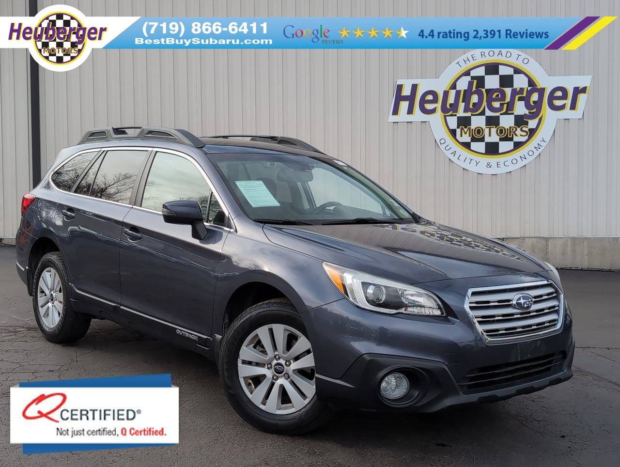 2015 Subaru Outback 2.5i Premium — SUV — 99,972 mi — Colorado Springs, CO