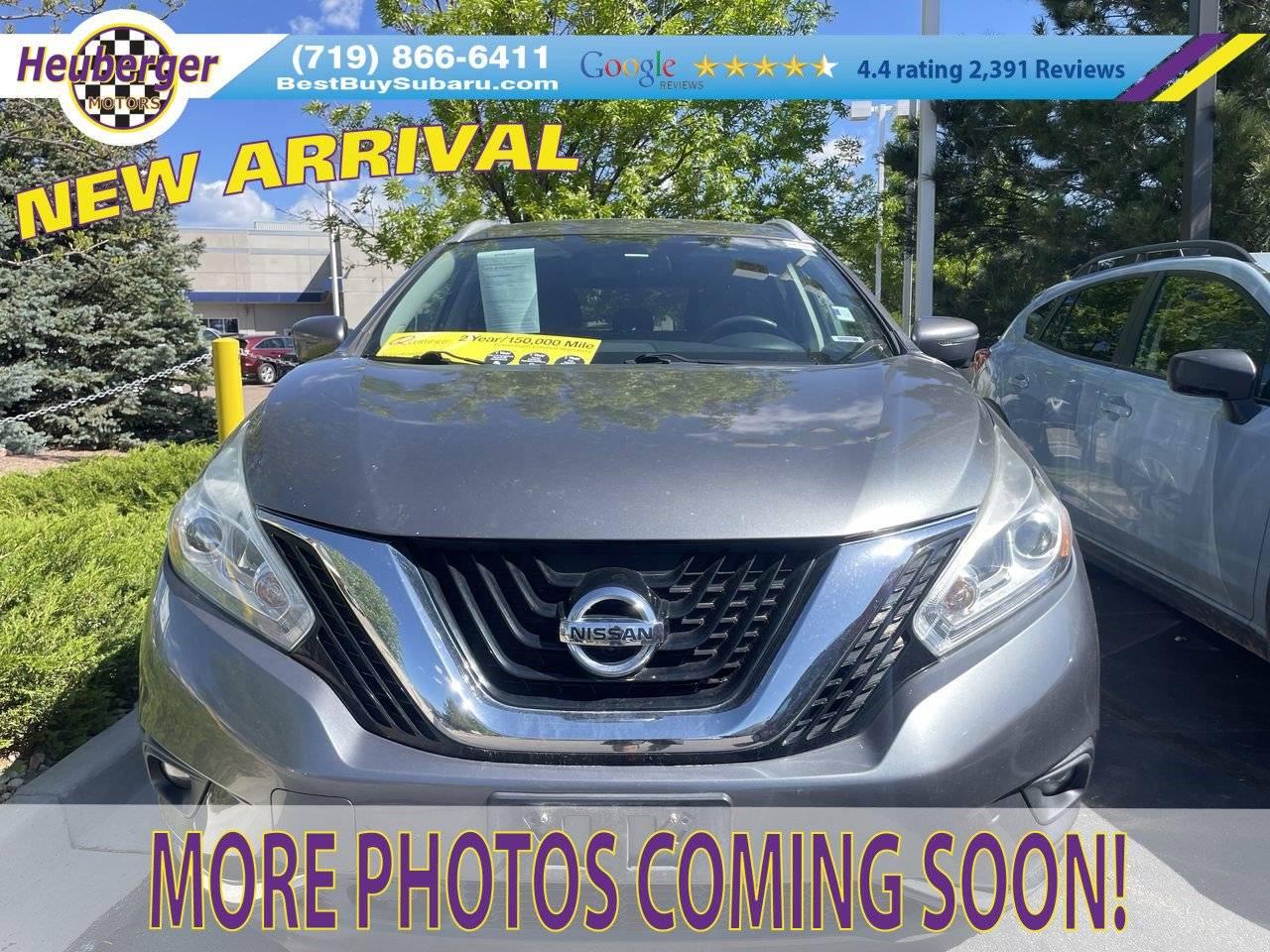 2018 Nissan Murano Platinum — SUV — 54,319 mi — Colorado Springs, CO