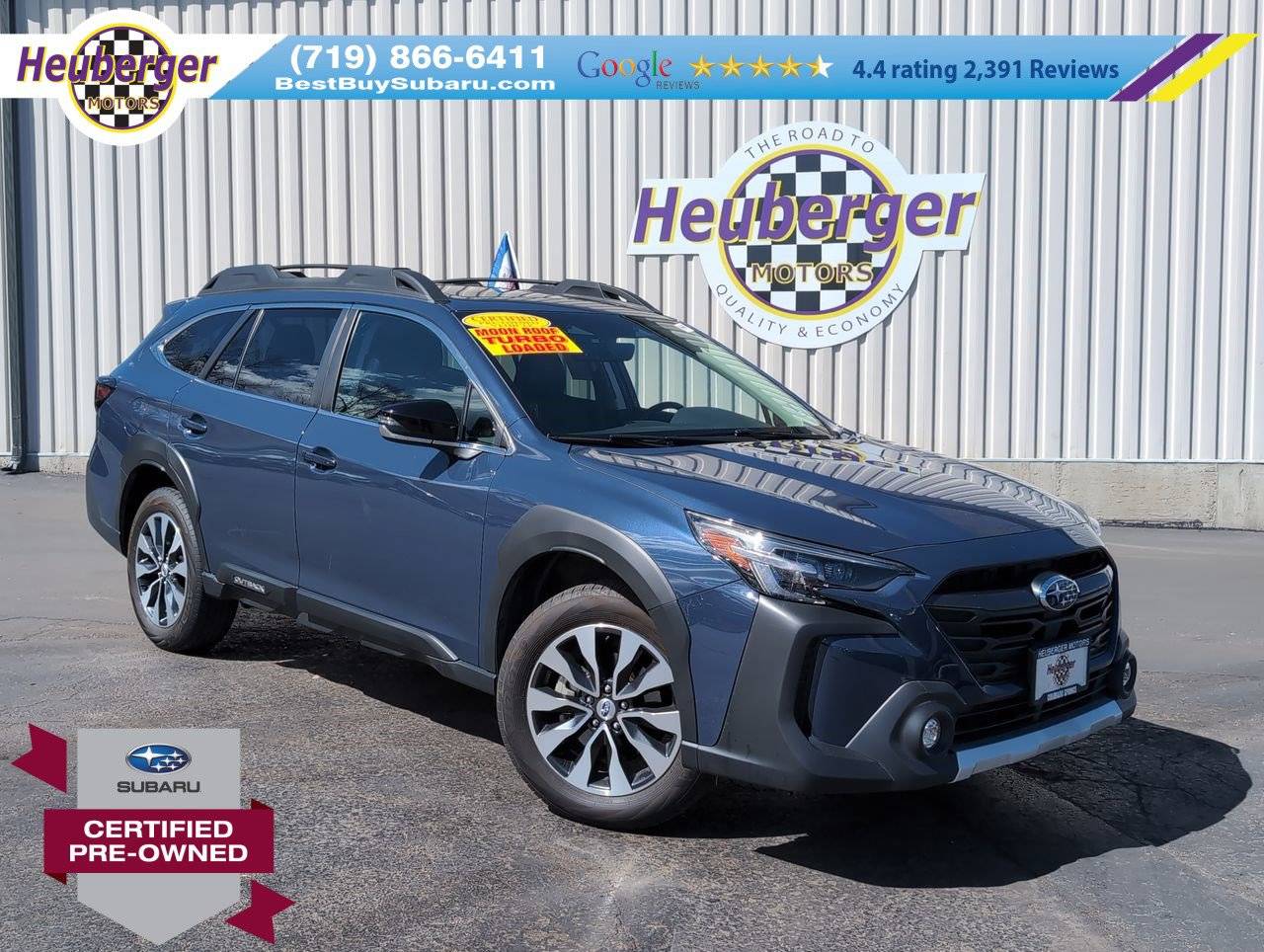 2024 Subaru Outback Limited XT — SUV — 12,839 mi — Colorado Springs, CO
