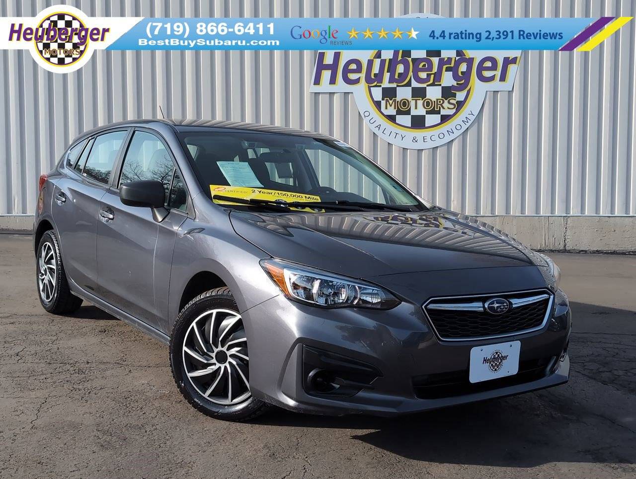 2019 Subaru Impreza 2.0i — Hatchback — 56,578 mi — Colorado Springs, CO