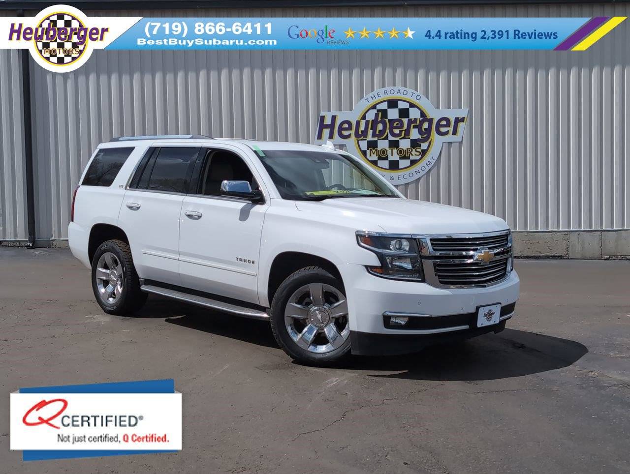 2016 Chevrolet Tahoe LTZ — SUV — 135,265 mi — Colorado Springs, CO
