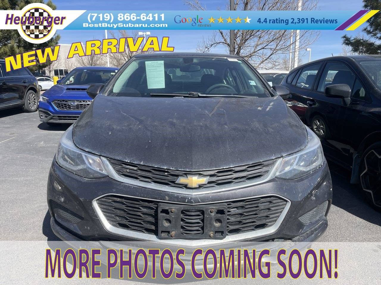 2016 Chevrolet Cruze LT — Sedan — 89,659 mi — Colorado Springs, CO