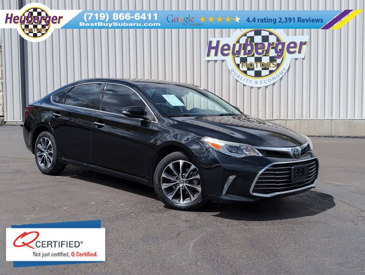 2017 Toyota Avalon XLE — Sedan — 95,076 mi — Colorado Springs, CO