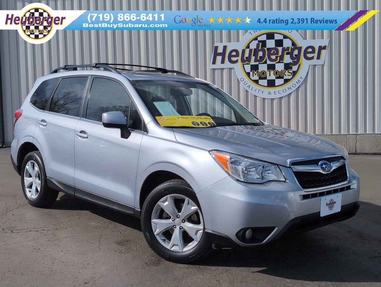 2015 Subaru Forester 2.5i Limited — SUV — 81,416 mi — Colorado Springs, CO