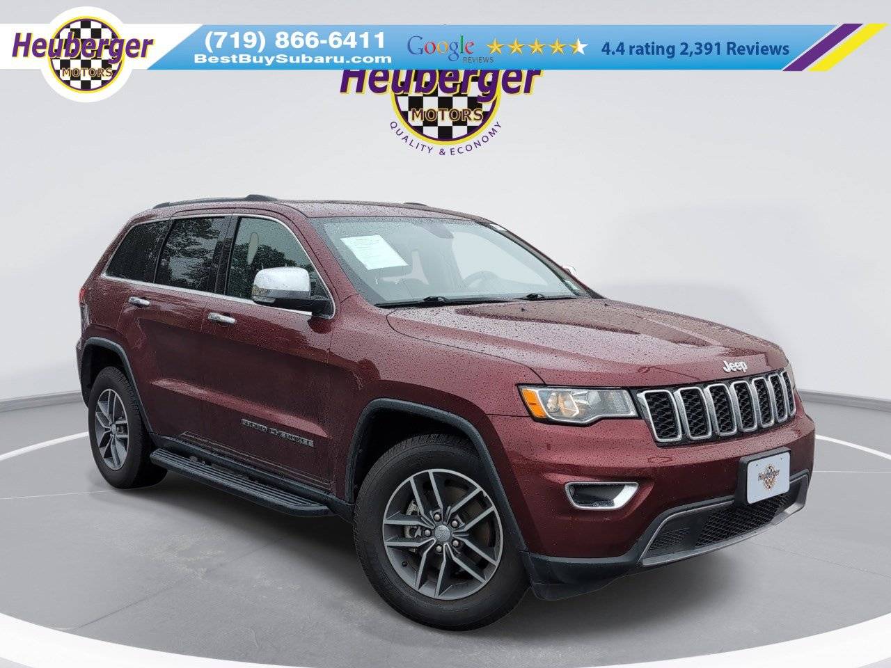 2017 Jeep Grand Cherokee Limited — SUV — 65,423 mi — Colorado Springs, CO