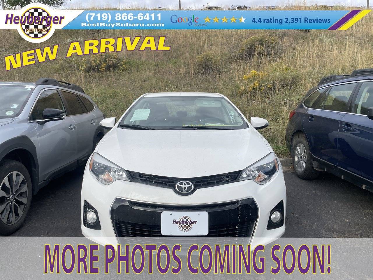 2014 Toyota Corolla S — Sedan — 122,986 mi — Colorado Springs, CO
