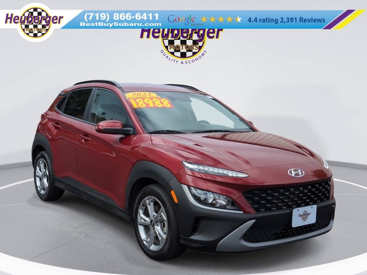 2023 Hyundai Kona SEL — SUV — 42,667 mi — Colorado Springs, CO