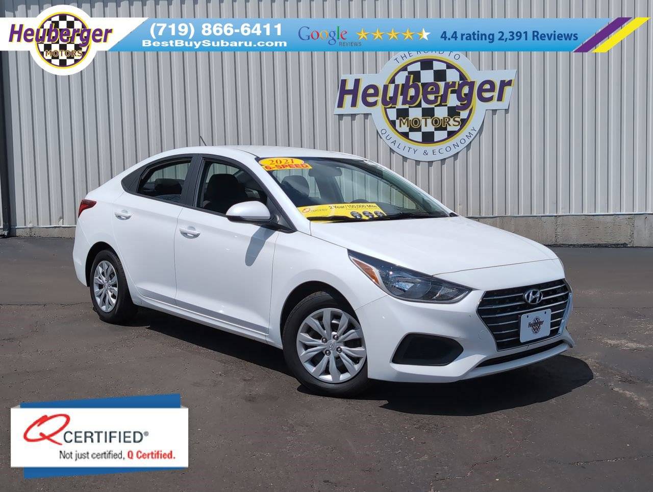 2021 Hyundai Accent SE — Sedan — 62,416 mi — Colorado Springs, CO