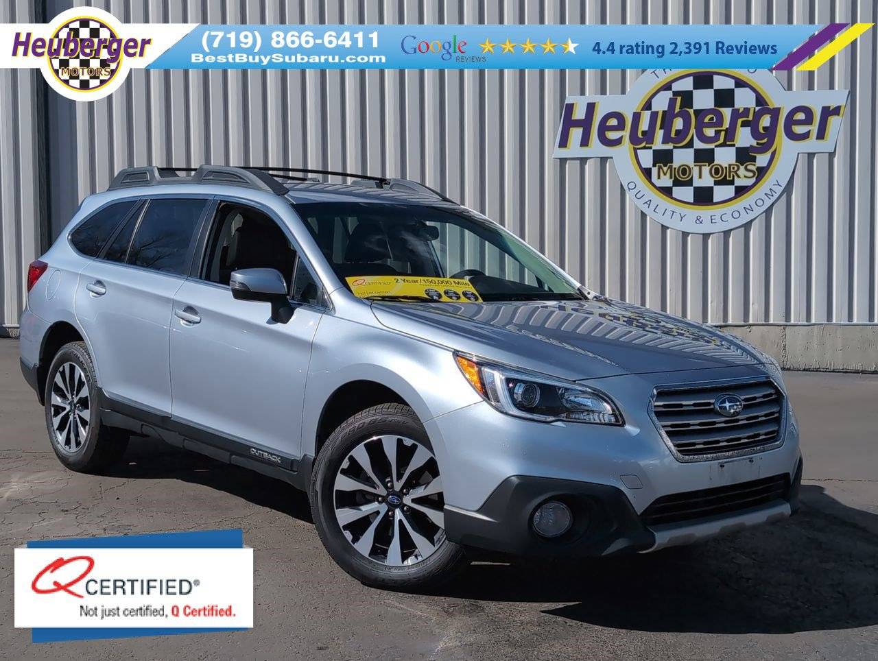2016 Subaru Outback 2.5i Limited — SUV — 86,036 mi — Colorado Springs, CO