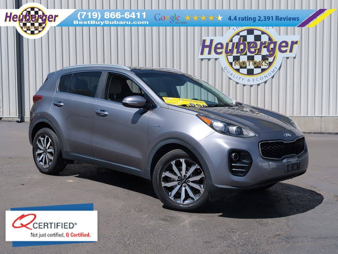 2017 Kia Sportage EX — SUV — 92,350 mi — Colorado Springs, CO