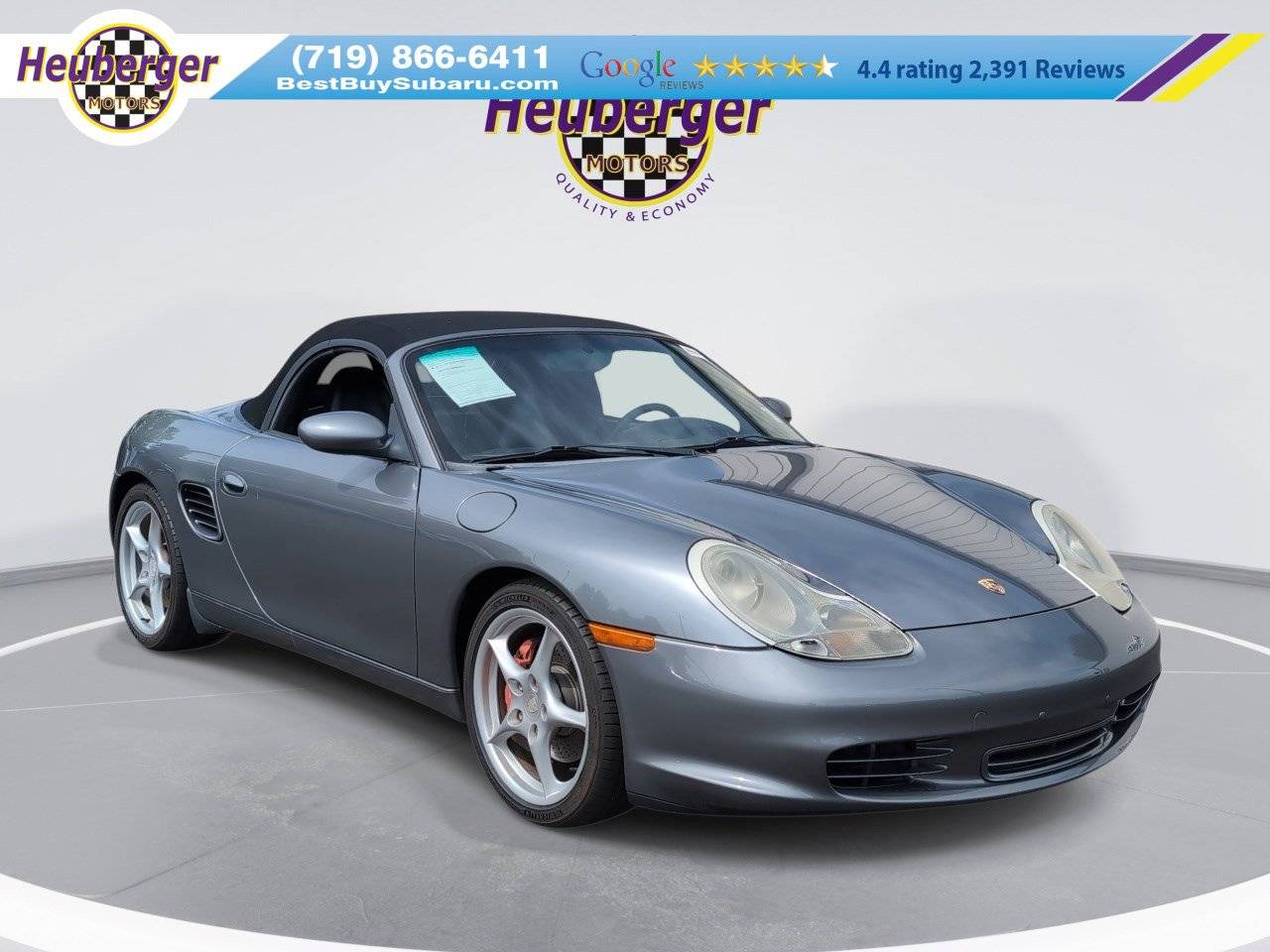 2003 Porsche Boxster S — Convertible — 84,317 mi — Colorado Springs, CO