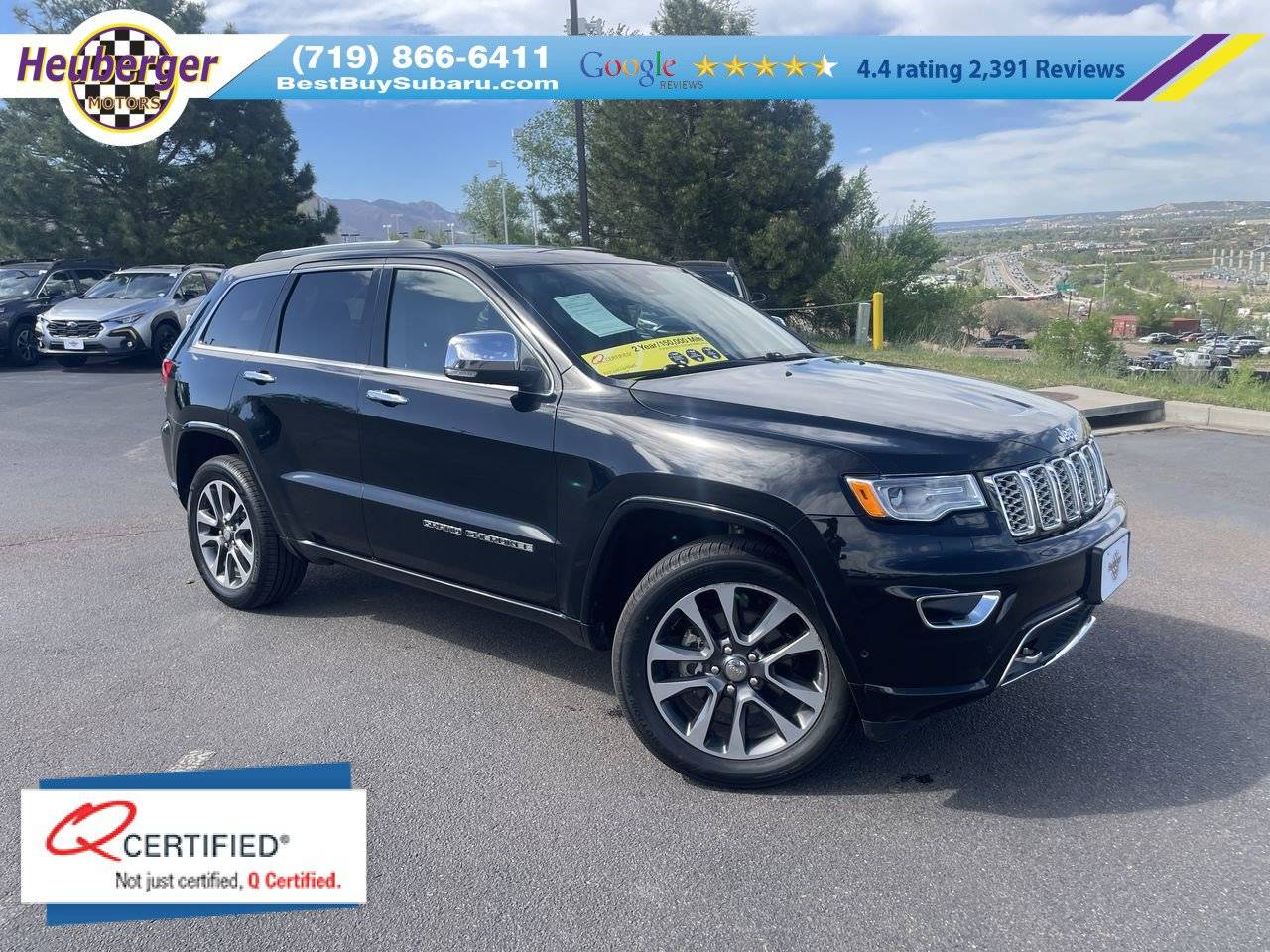 2017 Jeep Grand Cherokee Overland — SUV — 109,904 mi — Colorado Springs, CO