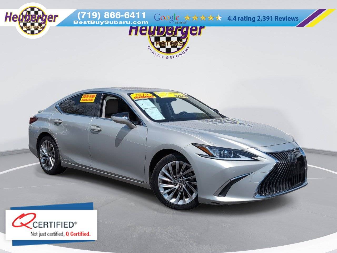 2019 Lexus ES ES 300h Luxury — Sedan — 95,262 mi — Colorado Springs, CO