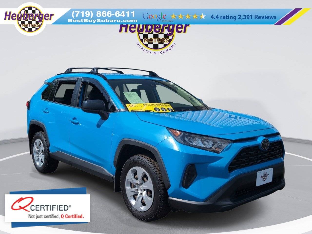2019 Toyota RAV4 LE — SUV — 58,615 mi — Colorado Springs, CO