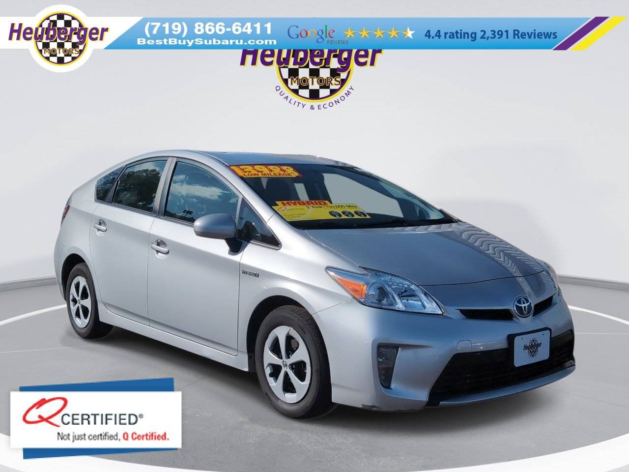 2015 Toyota Prius Two — Hatchback — 80,350 mi — Colorado Springs, CO