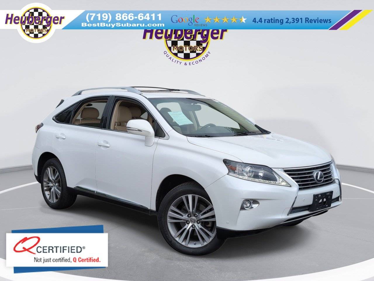 2015 Lexus RX RX 350 — SUV — 93,304 mi — Colorado Springs, CO