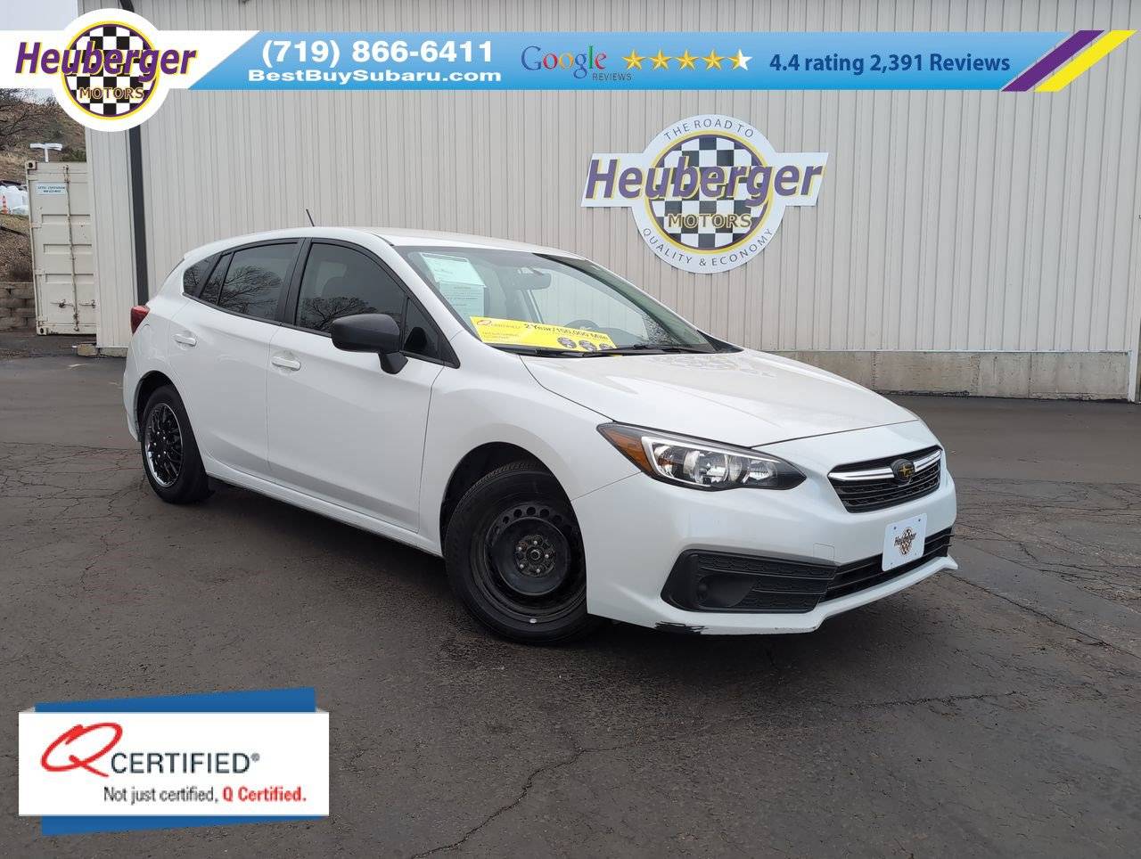 2021 Subaru Impreza 2.0i — Hatchback — 63,037 mi — Colorado Springs, CO