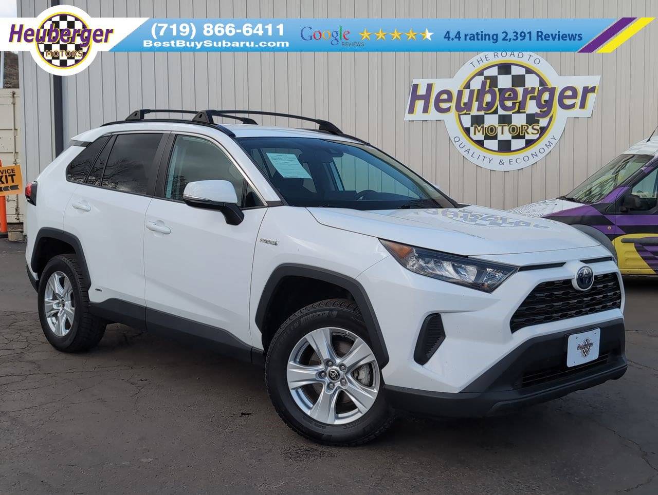 2021 Toyota RAV4 Hybrid LE — SUV — 34,090 mi — Colorado Springs, CO
