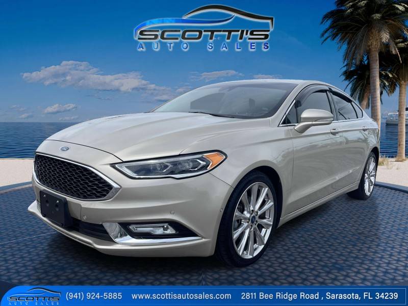 2017 Ford Fusion Platinum — Sedan — 43,524 mi — Sarasota, FL