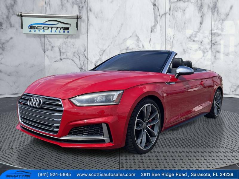 2018 Audi S5 Premium Plus — Convertible — 79,953 mi — Sarasota, FL