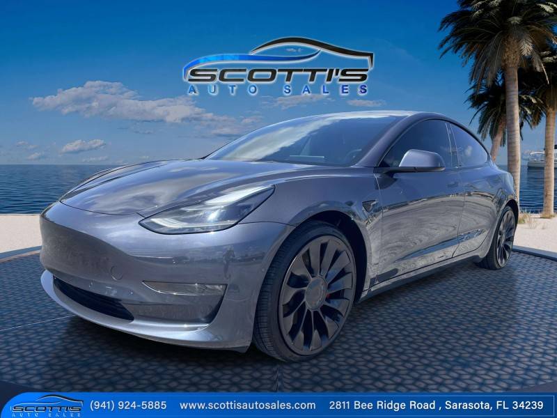 2022 Tesla Model 3 Performance — Sedan — 26,808 mi — Sarasota, FL