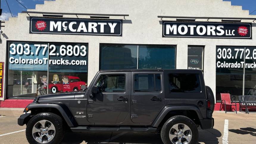 2018 Jeep Wrangler Sahara — SUV — 108,239 mi — Longmont, CO