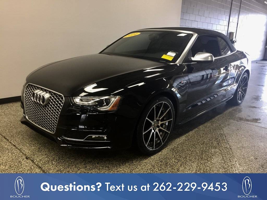 2014 Audi S5 Premium Plus — Convertible — 78,044 mi — West Bend, WI