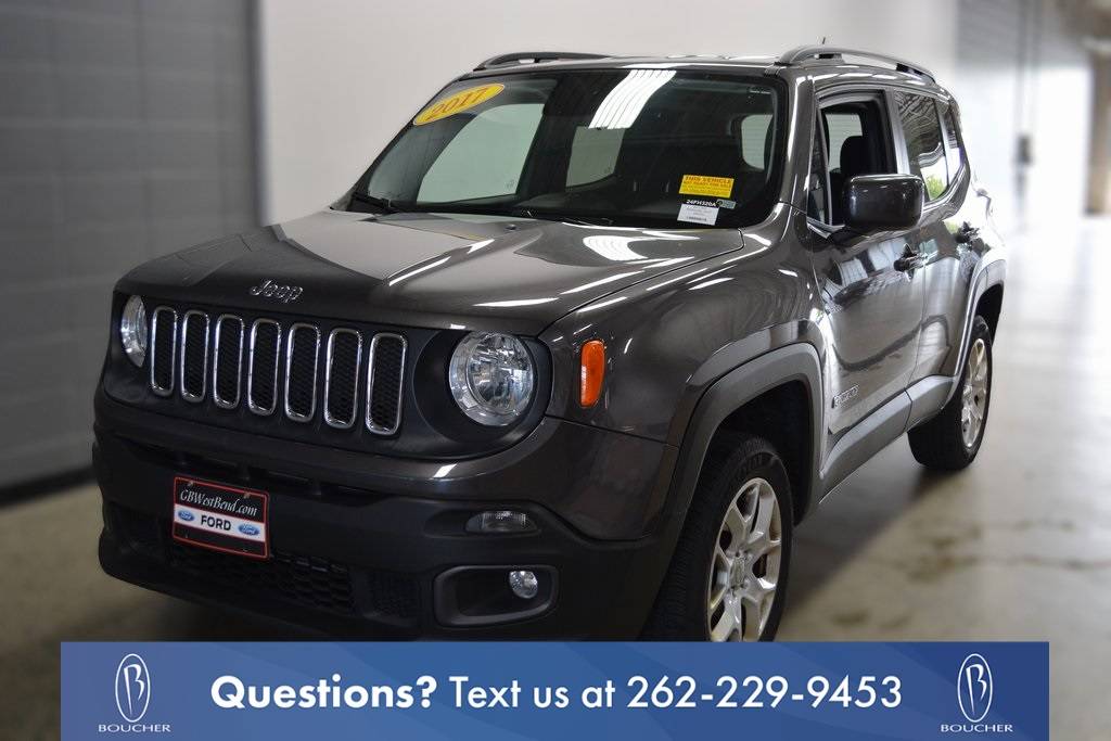 2017 Jeep Renegade Latitude — SUV — 78,179 mi — West Bend, WI