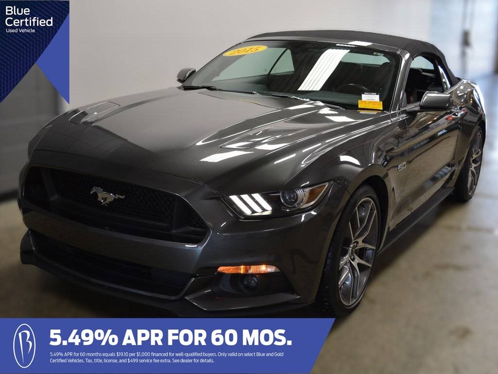 2015 Ford Mustang GT Premium — Convertible — 18,221 mi — West Bend, WI