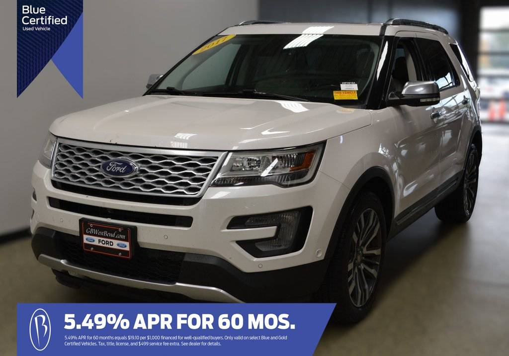 2017 Ford Explorer Platinum — SUV — 54,455 mi — West Bend, WI