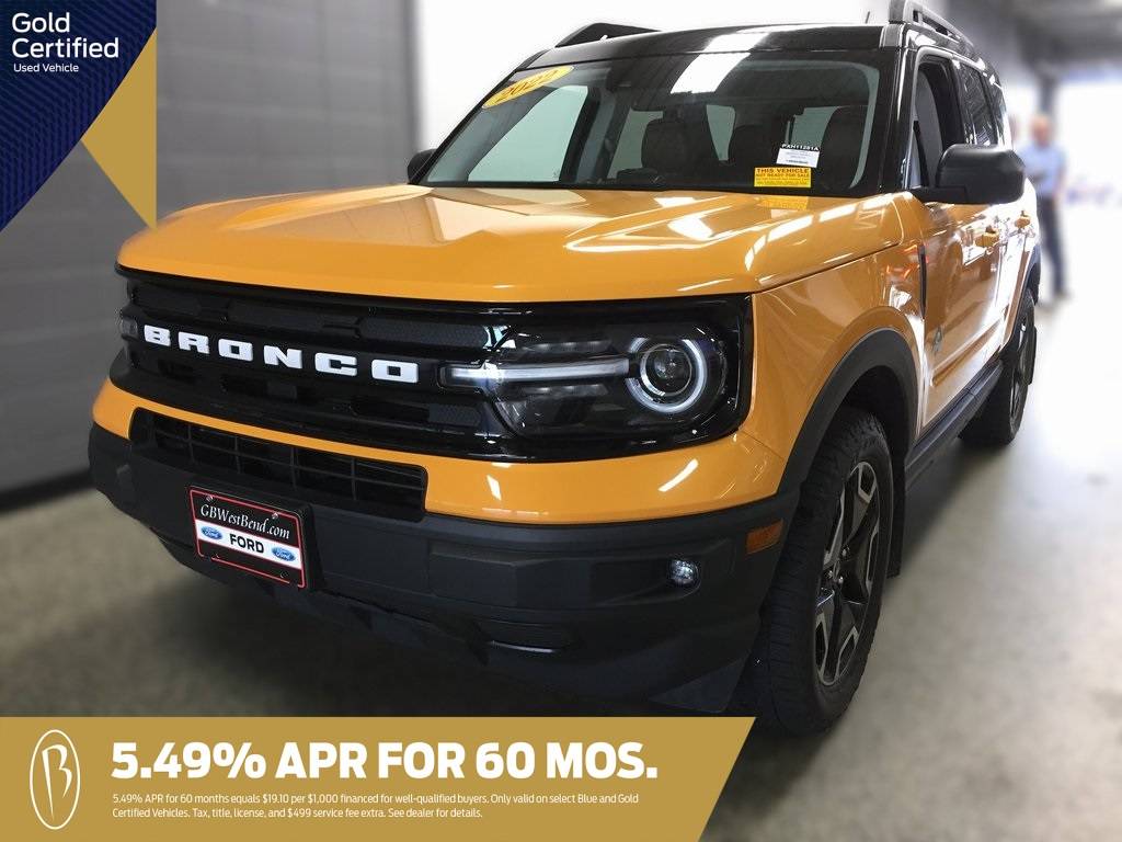 2022 Ford Bronco Sport Outer Banks — SUV — 49,511 mi — West Bend, WI