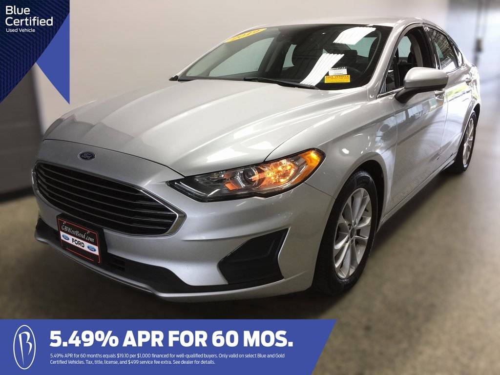 2019 Ford Fusion SE — Sedan — 89,792 mi — West Bend, WI