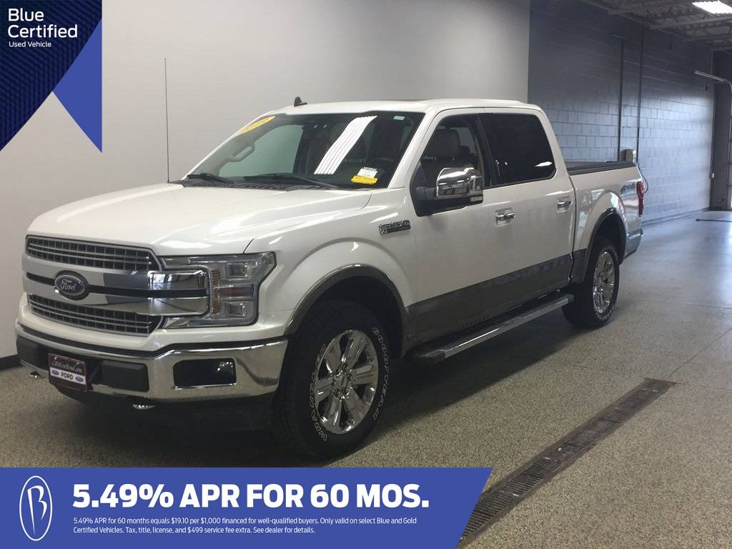 2019 Ford F-150 Lariat — Pickup Truck — 58,196 mi — West Bend, WI
