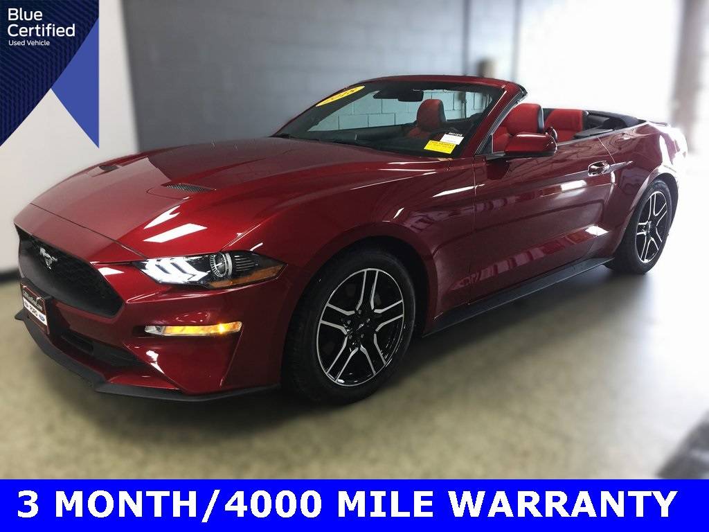 2018 Ford Mustang EcoBoost Premium — Convertible — 6,452 mi — West Bend, WI