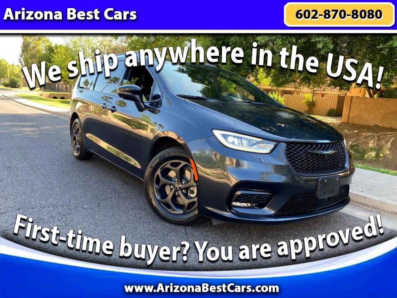 2021 Chrysler Pacifica Hybrid Touring L — Minivan — 42,885 mi — Phoenix, AZ