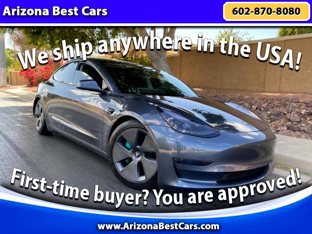 2021 Tesla Model 3 Long Range — Sedan — 25,621 mi — Phoenix, AZ