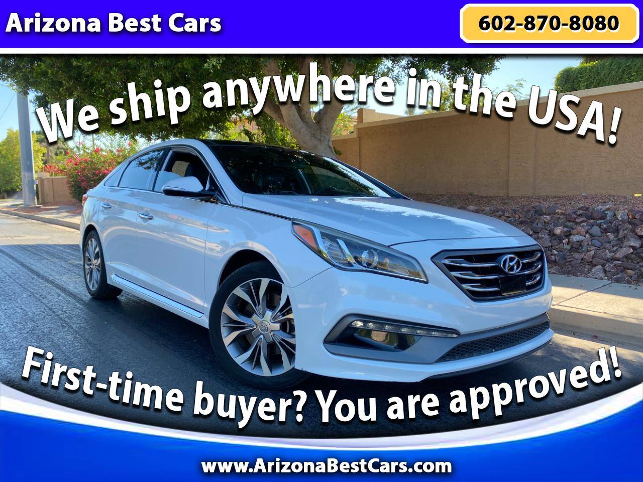2017 Hyundai Sonata Limited 2.0T — Sedan — 76,063 mi — Phoenix, AZ