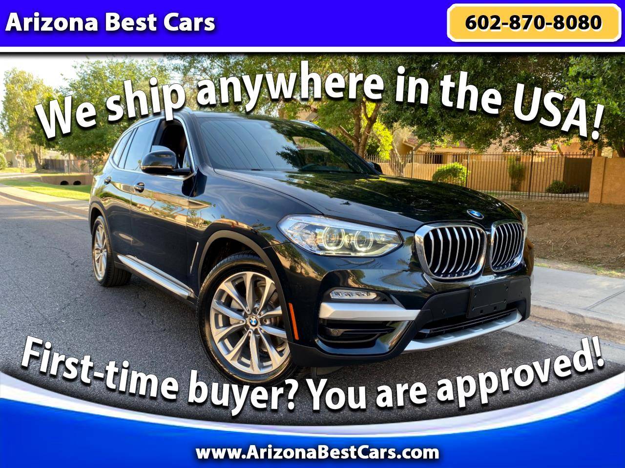 2019 BMW X3 30i — SUV — 63,185 mi — Phoenix, AZ