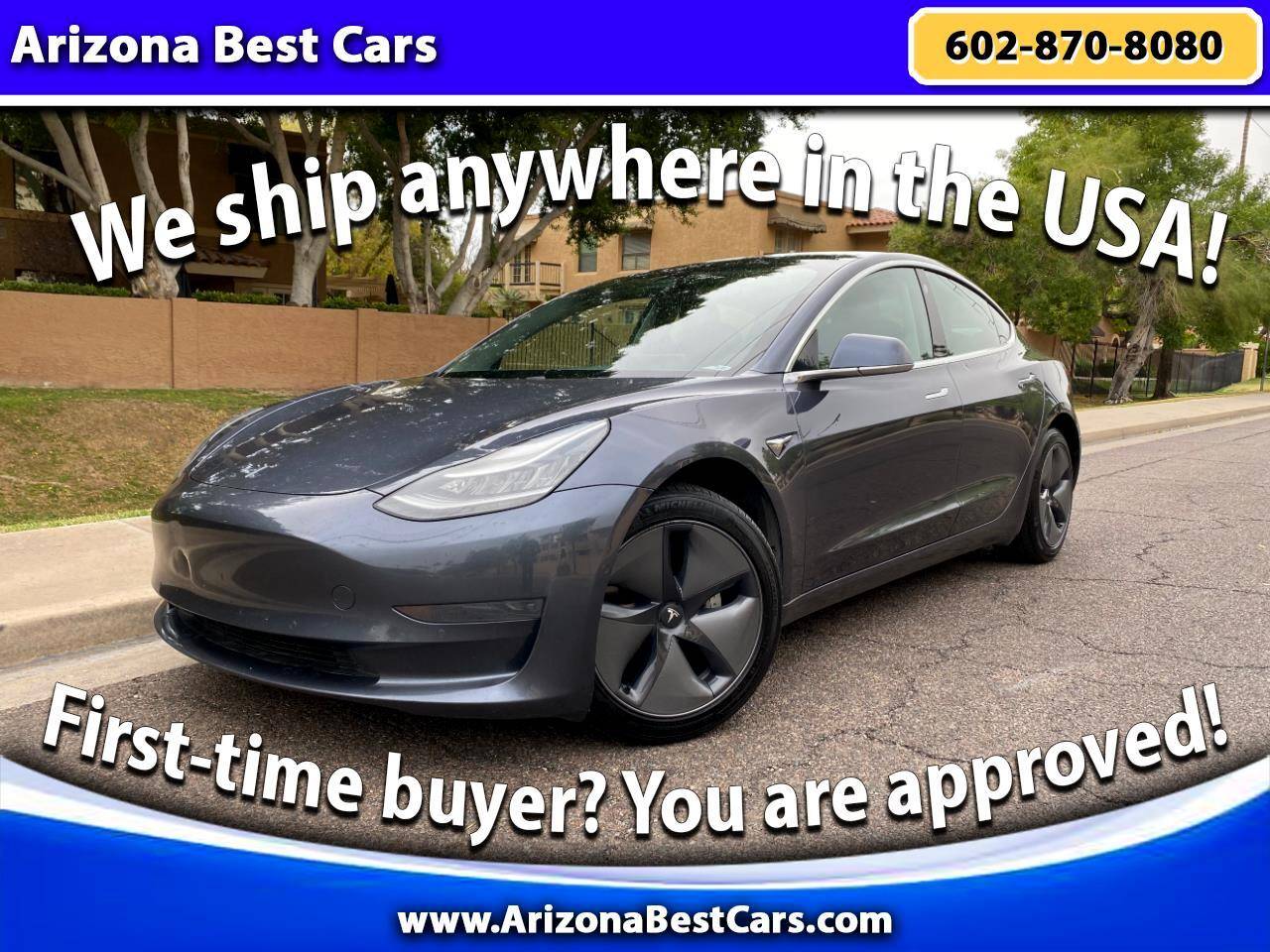2020 Tesla Model 3 Standard Range — Sedan — 86,736 mi — Phoenix, AZ