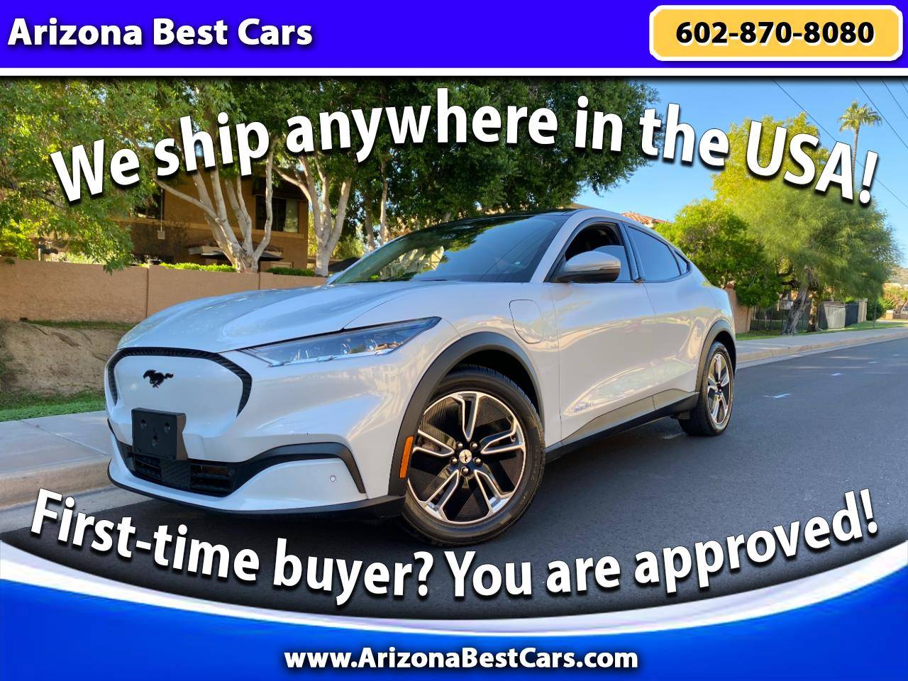 2021 Ford Mustang Mach-E Select — SUV — 65,362 mi — Phoenix, AZ
