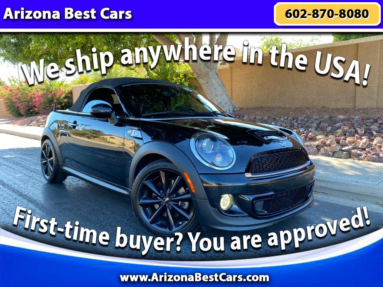 2015 MINI Cooper Roadster Cooper S — Convertible — 91,417 mi — Phoenix, AZ