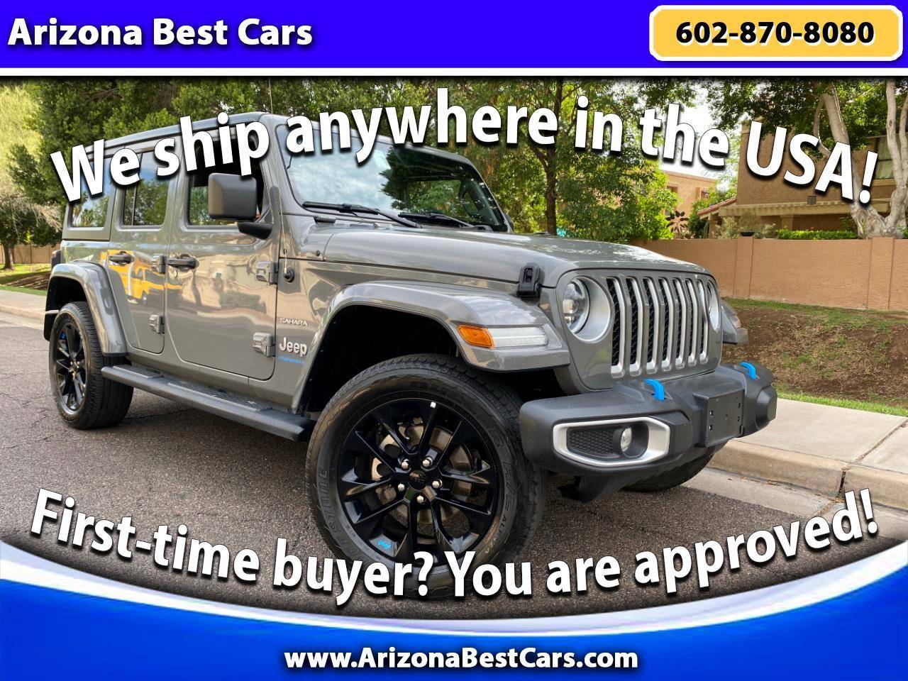 2023 Jeep Wrangler Sahara 4xe — SUV — 48,248 mi — Phoenix, AZ