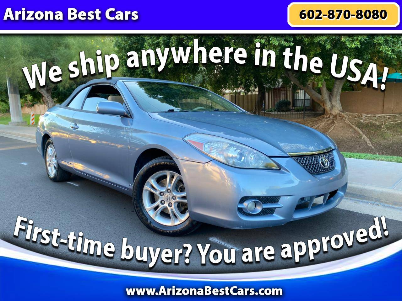 2007 Toyota Camry Solara SE Sport V6 — Convertible — 118,817 mi — Phoenix, AZ