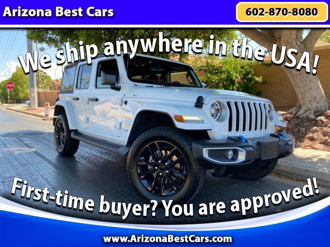 2022 Jeep Wrangler Sahara 4xe — SUV — 37,438 mi — Phoenix, AZ