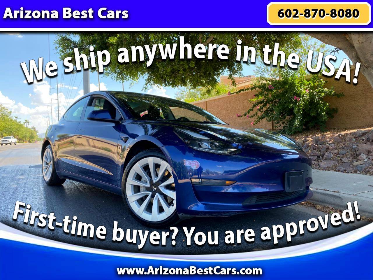 2022 Tesla Model 3 Long Range — Sedan — 73,254 mi — Phoenix, AZ