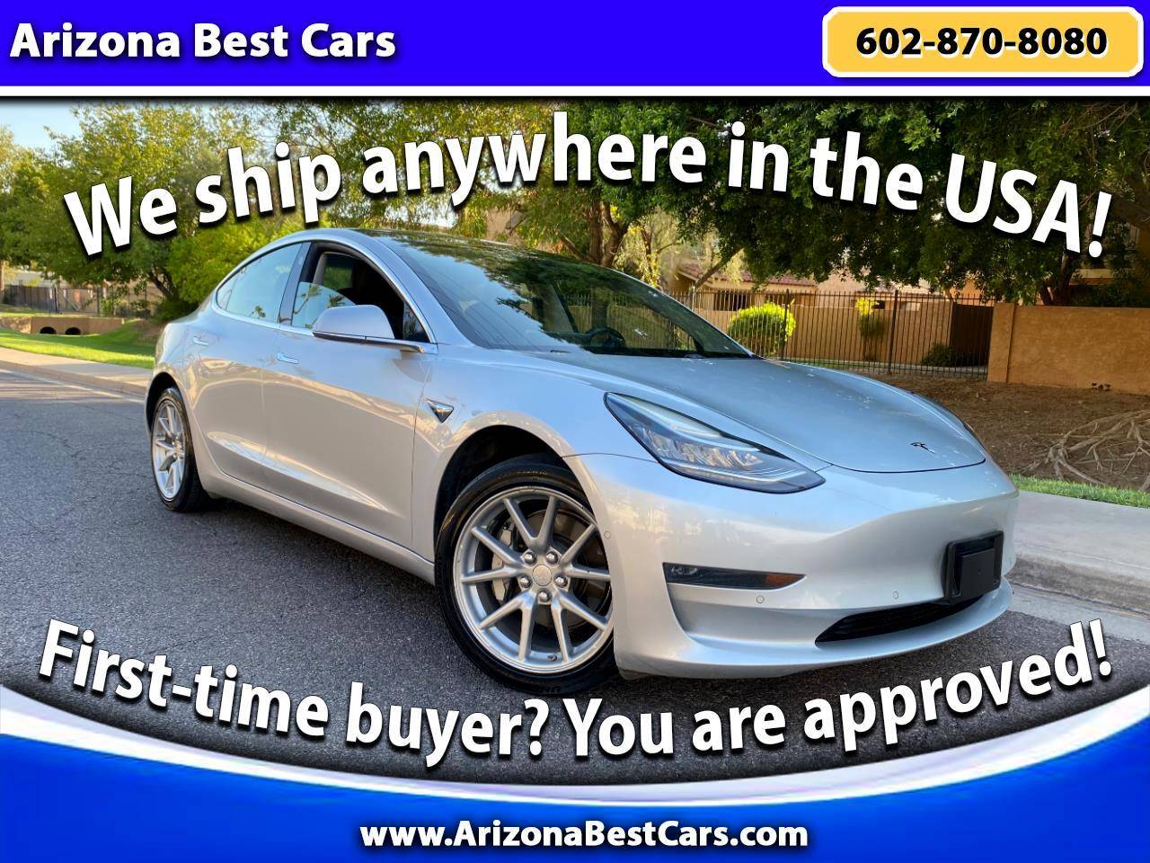 2018 Tesla Model 3 Long Range — Sedan — 145,730 mi — Phoenix, AZ