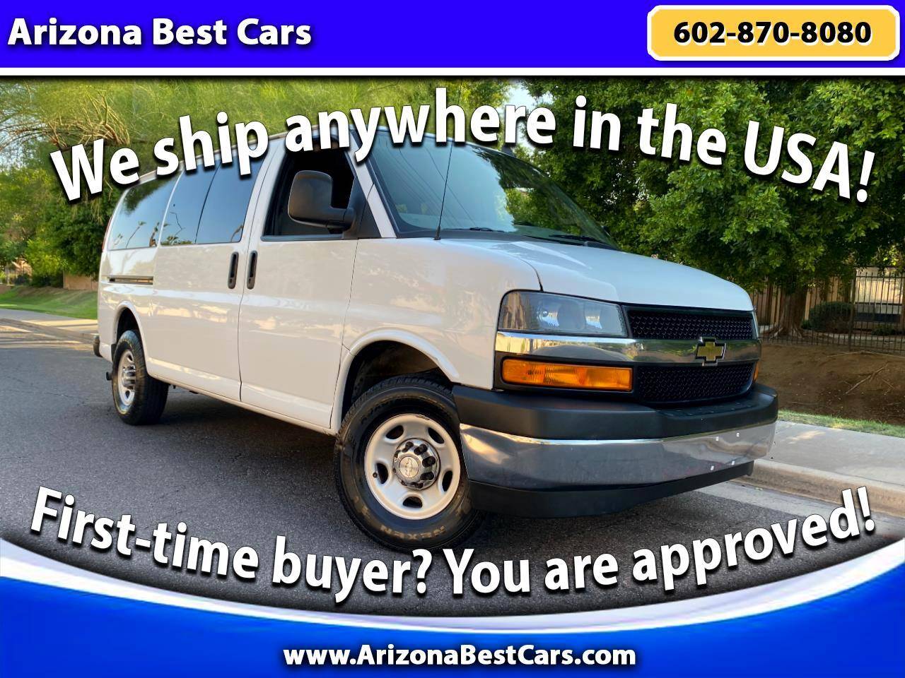 2019 Chevrolet Express Passenger LT — Passenger Van — 79,738 mi — Phoenix, AZ