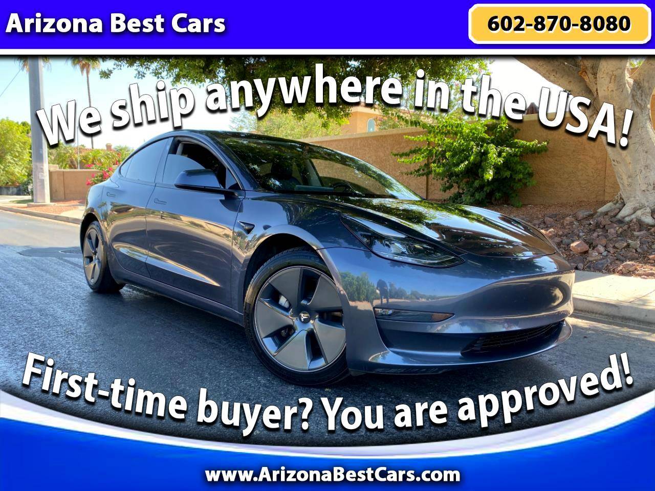 2021 Tesla Model 3 Long Range — Sedan — 38,148 mi — Phoenix, AZ