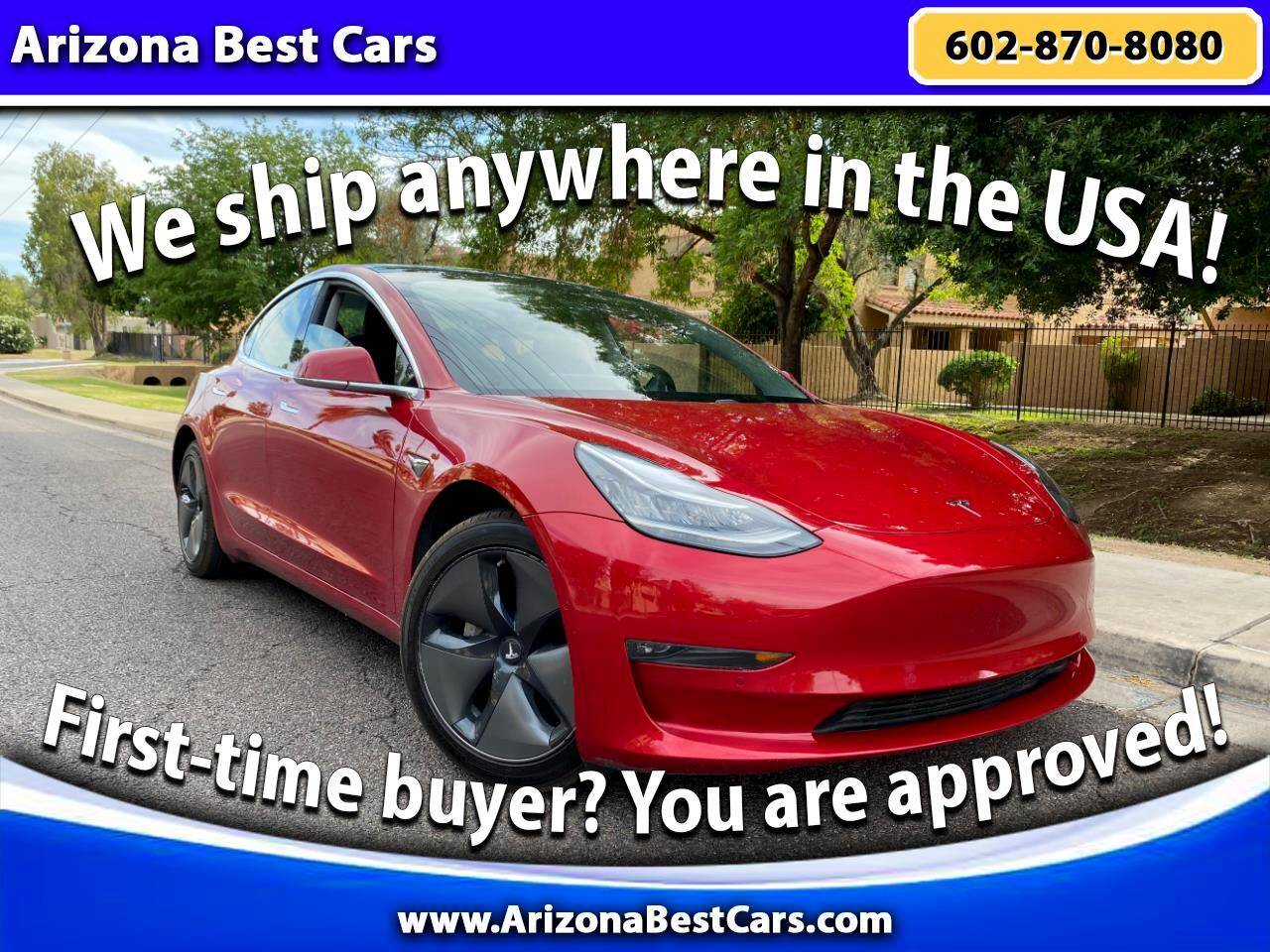 2018 Tesla Model 3 Long Range — Sedan — 39,053 mi — Phoenix, AZ